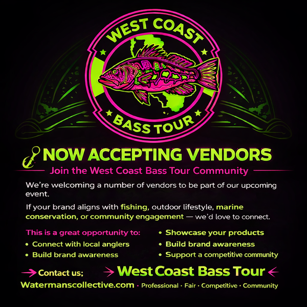 West Coast Bass Tour VENDOR'S ONLY